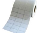 34mm x 25mm Thermal Transfer 3ups 6000 Pcs Sticker Roll