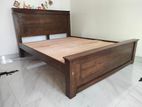 3.5 Leg 72x60 Teak Large Bed 44 Inches Head board / 1120