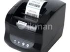 365B Direct Thermal barcode label printer 80mm