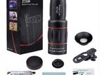 36x25 Universal HD Optical Cell Phone Lens Monocular Telephoto