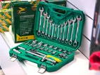 37 Pcs Combination Wrench Key & Box Socket Set Feibao 1209 Hand Tool Kit