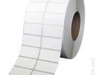 38mm X 25 Mm T/t 2ups 4000 Pcs Roll - Semi Gloss