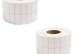 38mm X 25 Mm T/t 2ups 4000 Pcs Roll - Semi Gloss