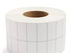 38mm x 25 mm T/Transfer 2ups 4000 Pcs Label Roll