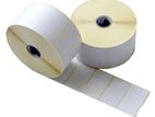 38mm x 25 mm Thermal Transfer 1ups 2500 Pcs Roll