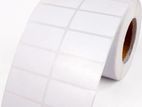 38mm x 25 mm - Thermal Transfer 2ups 4000 Pcs Sticker Roll-