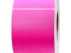 38mm x 25mm T/T 2ups 4000 Pcs Roll SEMI - Pink Colour