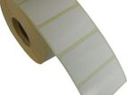 38mm X 25mm Thermal Transfer 1ups 2000 Pcs Roll