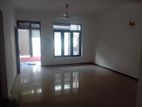 3BR ground floor large house for rent in dehiwala sudarsana rd