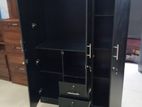 3D Black Melamine Wardrobes