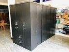 3D Black Melamine Wardrobes