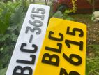 3D Cut letters Number Plates