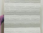3D Foam Wall Sticker Wallpaper - Waterproof 70cm x 77cm 4MM