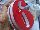 3D LED Letters
