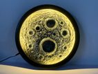 3D Moon Wall Art