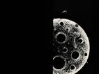 3D Moon Wall Light
