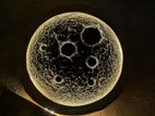 3D Moon Wall Light