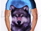 3D Printed Wolf T-Shirt