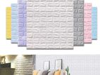 3D Wall Brick Stickers