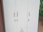 3D White Melamine Wardrobes .