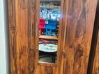 3Door Melamine Wardrobe With Mirror