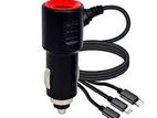 3in1 Usb Car Charger