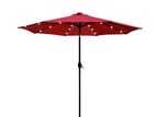 3M Parasol Patio Solar Powered LED Umbrella