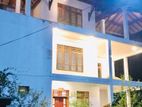 3storey(in complete) lake view house for sale in Matara