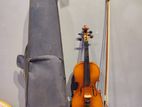 4/4 Aubert France made Violin Full Size with Hard Case, Rosin, Bow
