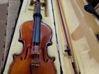 4/4 Full Size Violin with Hard Case Bow