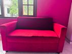 4' 4" x 2' Size Red Color Sofa