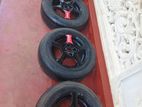 4 Alloy Wheels with Tyres