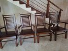 4 Arm Chairs