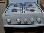 Singer 4 Burner Cooker with Gas Oven