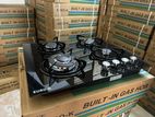 4 Burner Gas Cooker Hob