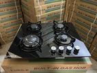 4 Burner Gas Cooker Hob