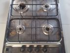 4 Burner Gas Cooker Hob