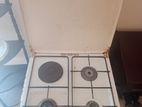 4 Burner Gas Cooker with Electric Oven