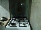 4 Burner Gas Cooker with Oven