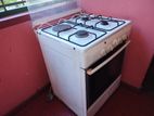 4-Burner Gas Cooker with Oven