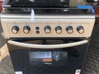 4 Burner Gas Stove with Oven