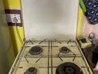 4 Burner Gas Stove with Oven