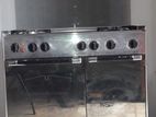 4 Burner Stove with Electric Oven