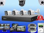 4 CH CCTV Camera Systems ( Full-Color / 1080P )