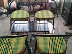 4 Chairs with Coffee Table