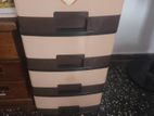 4 Drawers Plastic Shelves