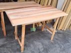 4 Ft Albizia Wooden Tables