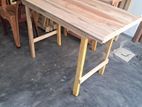 4 ft alvisia wooden tables...