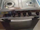 4 Gas Burner and Oven