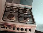 4 Gas Burner With Oven